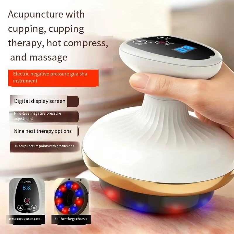 Anti-Cellulite Lymphatic Drainage Massager & Collagen Body Oil Set