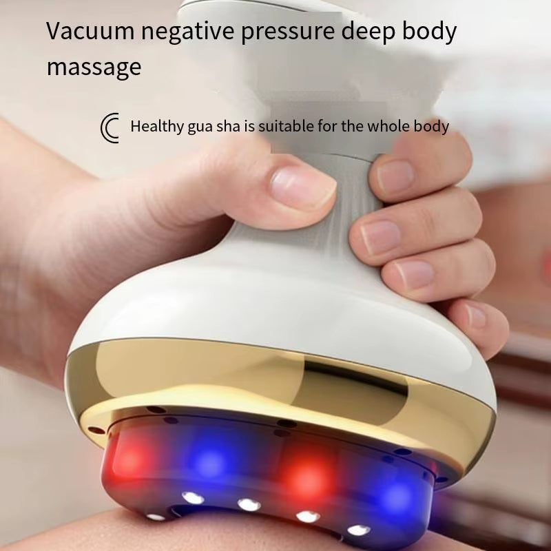 Anti-Cellulite Lymphatic Drainage Massager & Collagen Body Oil Set